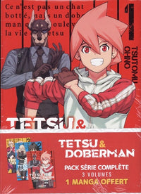 Tetsu & Doberman - Pack promo vol. 01 à 03 - édition limitée