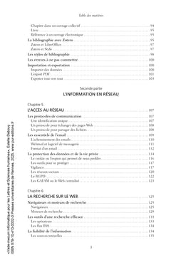 Vade-mecum informatique pour les Lettres et Sciences humaines