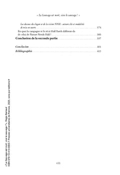 « Le Sauvage est mort, vive le sauvage ! »