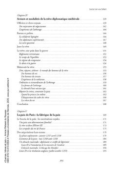 Guerres, trêves et paix