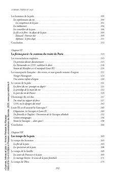 Guerres, trêves et paix