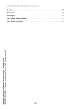 Beauté et présentation de soi dans le monde romain