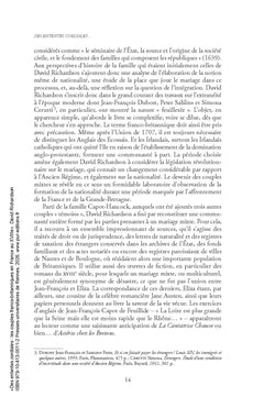 Des ententes cordiales : les couples franco-britanniques en France au XVIIIe siècle