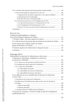 Le droit et le vivre ensemble au prisme de la personne, de la famille et de la santé