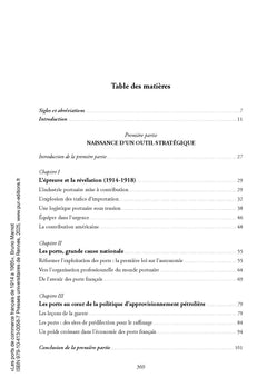 Les ports de commerce français de 1914 à 1965
