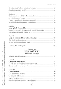 Les ports de commerce français de 1914 à 1965