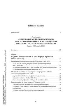 Préparer le soldat de demain