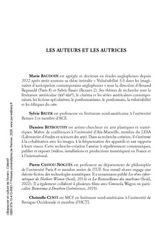Biopouvoir en culture de l'écran