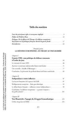 La France et la défense européenne dans l'après-guerre froide
