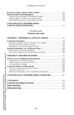 Cheminements de l'étranger