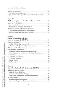 De la ville régénérée à la ville impie
