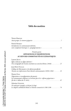 Communautés déchirées ?