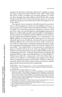 Communautés déchirées ?