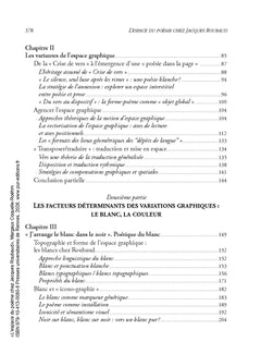 L'espace du poème chez Jacques Roubaud