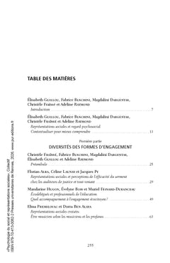Psychologie du social et représentations sociales