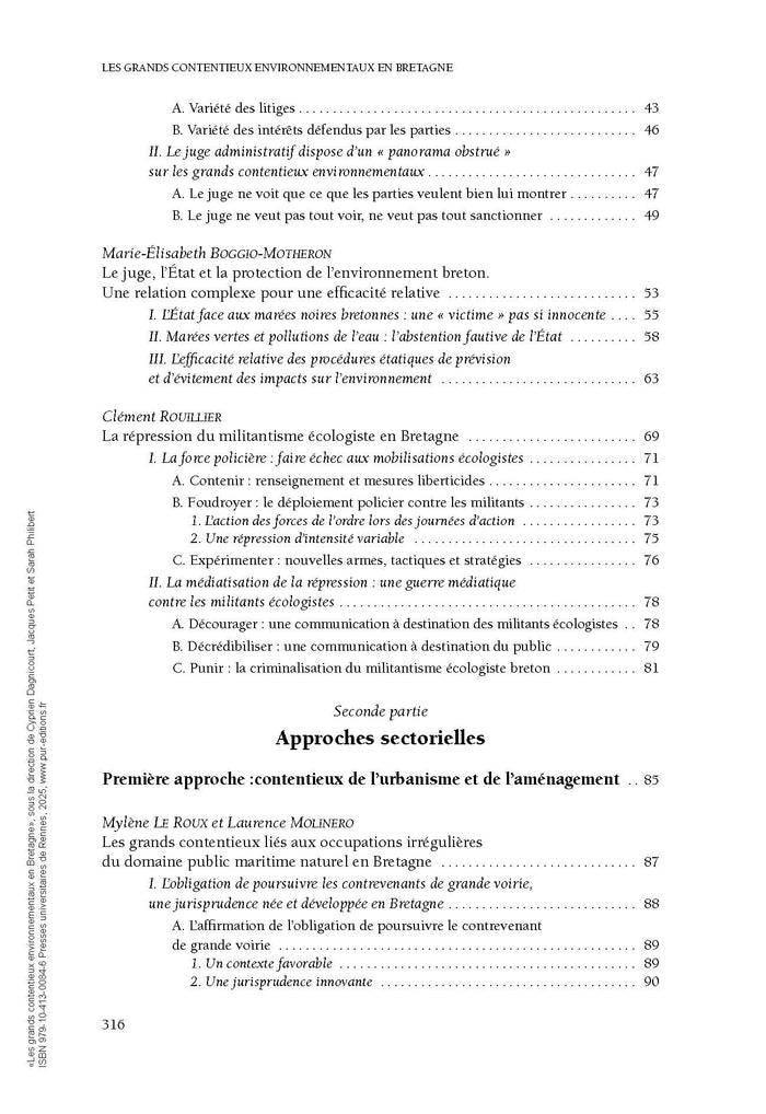 Les grands contentieux environnementaux en Bretagne
