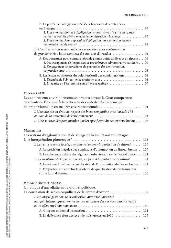 Les grands contentieux environnementaux en Bretagne