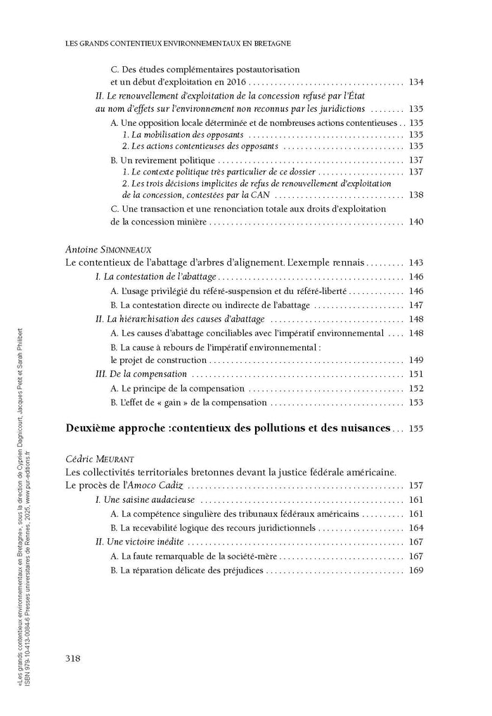 Les grands contentieux environnementaux en Bretagne