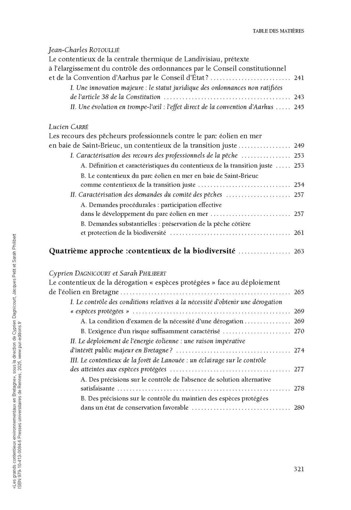 Les grands contentieux environnementaux en Bretagne