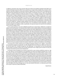 Contes, légendes, chansons et "notes de Folk-lore"