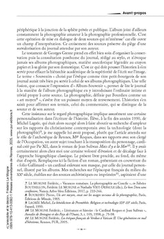 L'anecdote et le décor