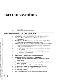 Une géohistoire de la Côte d'Azur