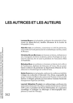Une géohistoire de la Côte d'Azur