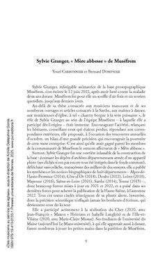 Des musiciens au service des églises