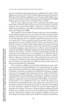 Des musiciens au service des églises