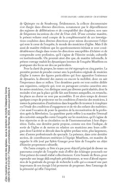 Des musiciens au service des églises
