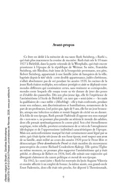 Rester malgré la Shoah