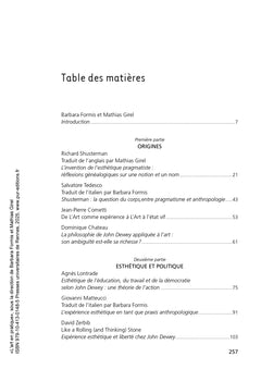 L'art en pratique