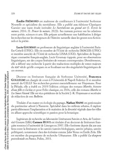 Flore et faune des villes