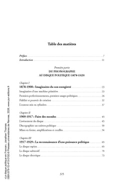 Le disque politique en France, 1929-1939