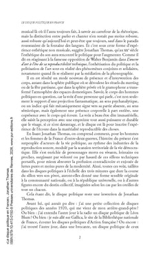 Le disque politique en France, 1929-1939