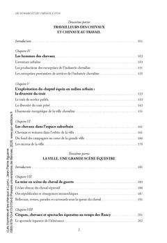 Les Hommes et les chevaux à Lyon 1880 - 1939
