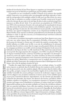Les Hommes et les chevaux à Lyon 1880 - 1939
