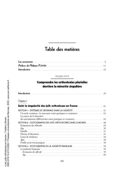 Les juifs orthodoxes en France (1980-2023)