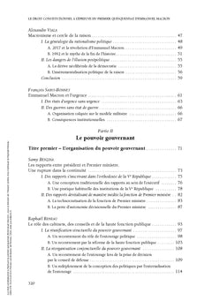 Le droit constitutionnel à l'épreuve du premier quinquennat d'Emmanuel Macron