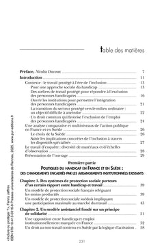 Inclure ou protéger ?
