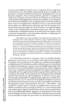 Inclure ou protéger ?