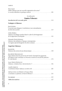 L'absence