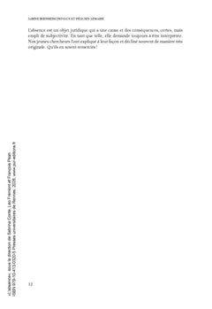 L'absence