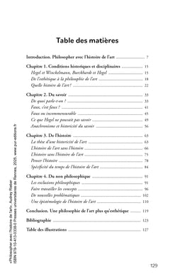Philosopher avec l'histoire de l'art