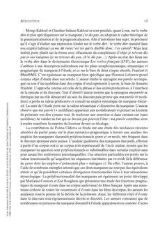 Les marqueurs discursifs à l'oral et à l'écrit