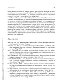Les marqueurs discursifs à l'oral et à l'écrit