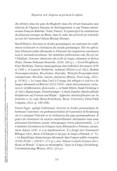 Migration, exil, diasporas au prisme de la rupture