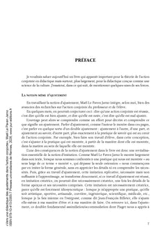 Vers une didactique des ajustements dans l'action conjointe