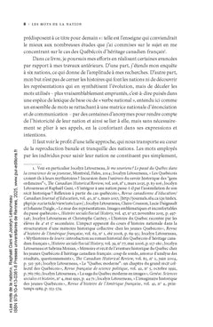 Les mots de la nation