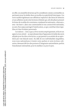 Les mots de la nation